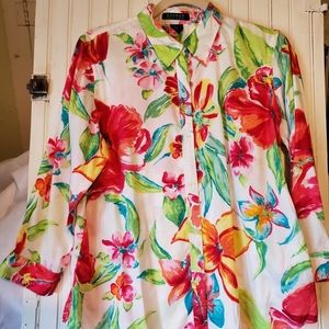 Ralph Lauren green lable blouse